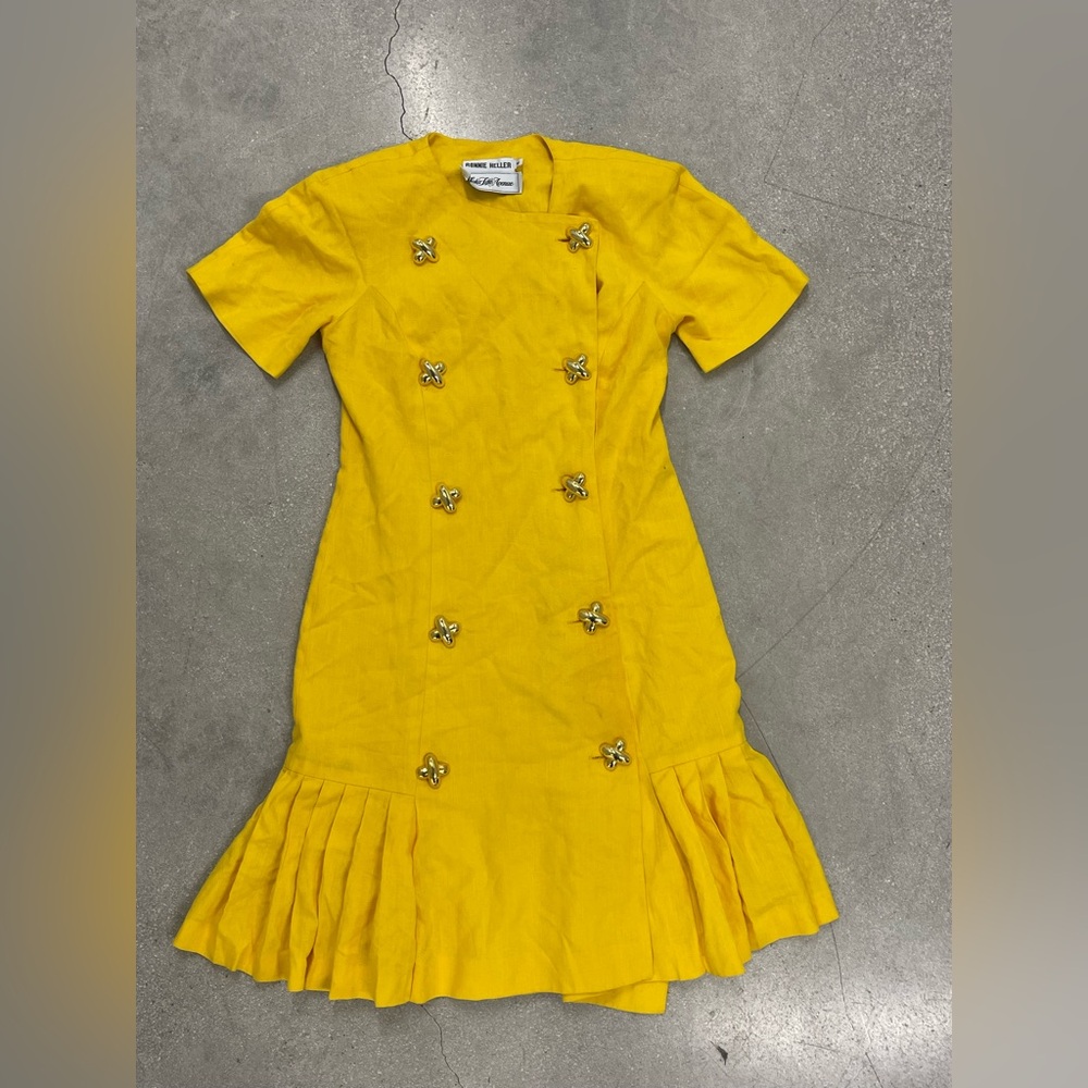 Vintage Saks Fith Avenue linen dress